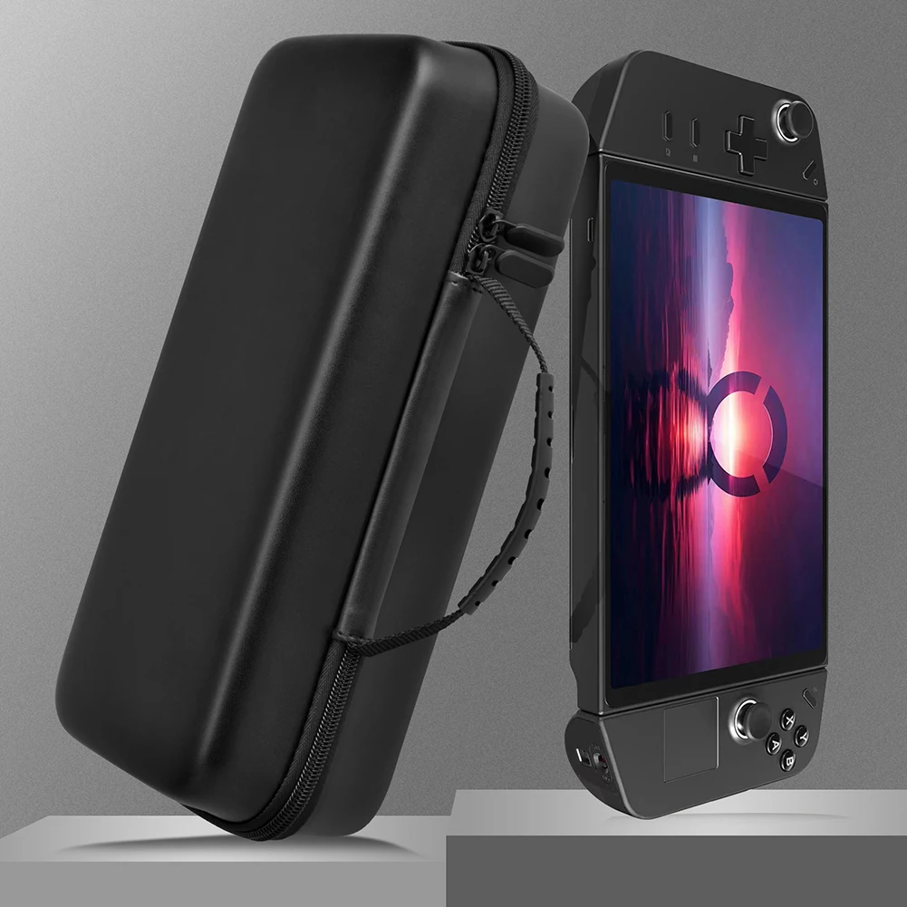 Hard Carrying Case Shockproof Portable Storage Bag Anti-Drop Protective Case with Mesh Pocket for Lenovo Legion Go Game Console