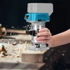 Woodworking Electric Trimmer Brushless Wood Router Wood Trimmer Machine Engraving Slotting Machine for Makita 18V Battery 6