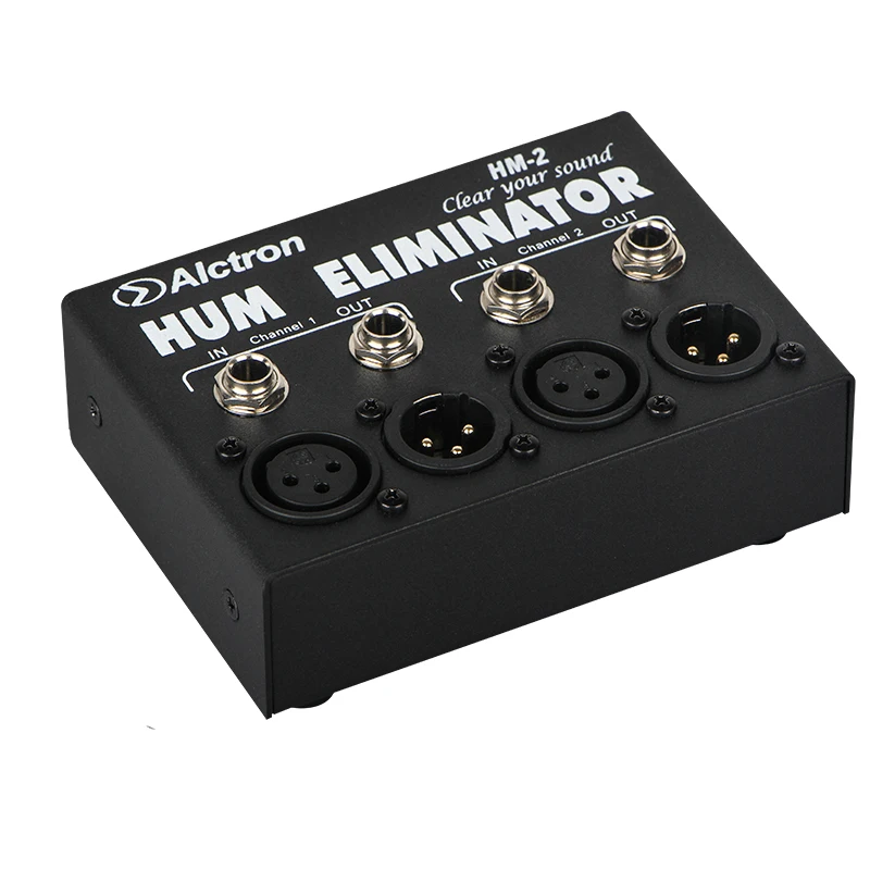Alctron HM-2 hum eliminator to reduce the noise for professional recording studio,living stage,concert such occasions
