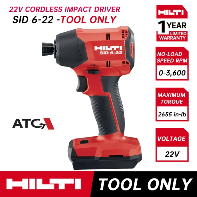 Hilti id-コードレスインパクトドライバー,充電式リチウムイオン 