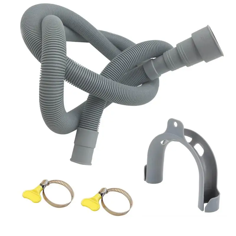 Drain Hose For Washing Machines Thickened Dishwasher Drain Hose Extension Kit Corrugated And Flexible For 20mm 24mm