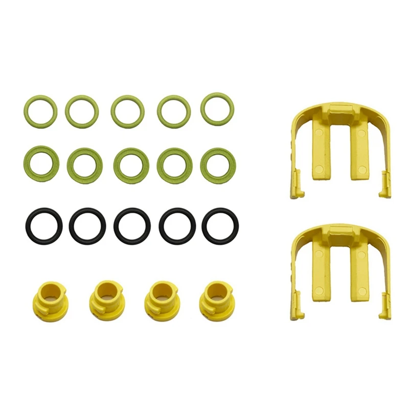 O-Ring Per Karcher Lancia Tubo Ugello O-Ring Di Ricambio, C Clip Gialle Connettore Di Ricambio Per Parti Karcher K2 K3 K7