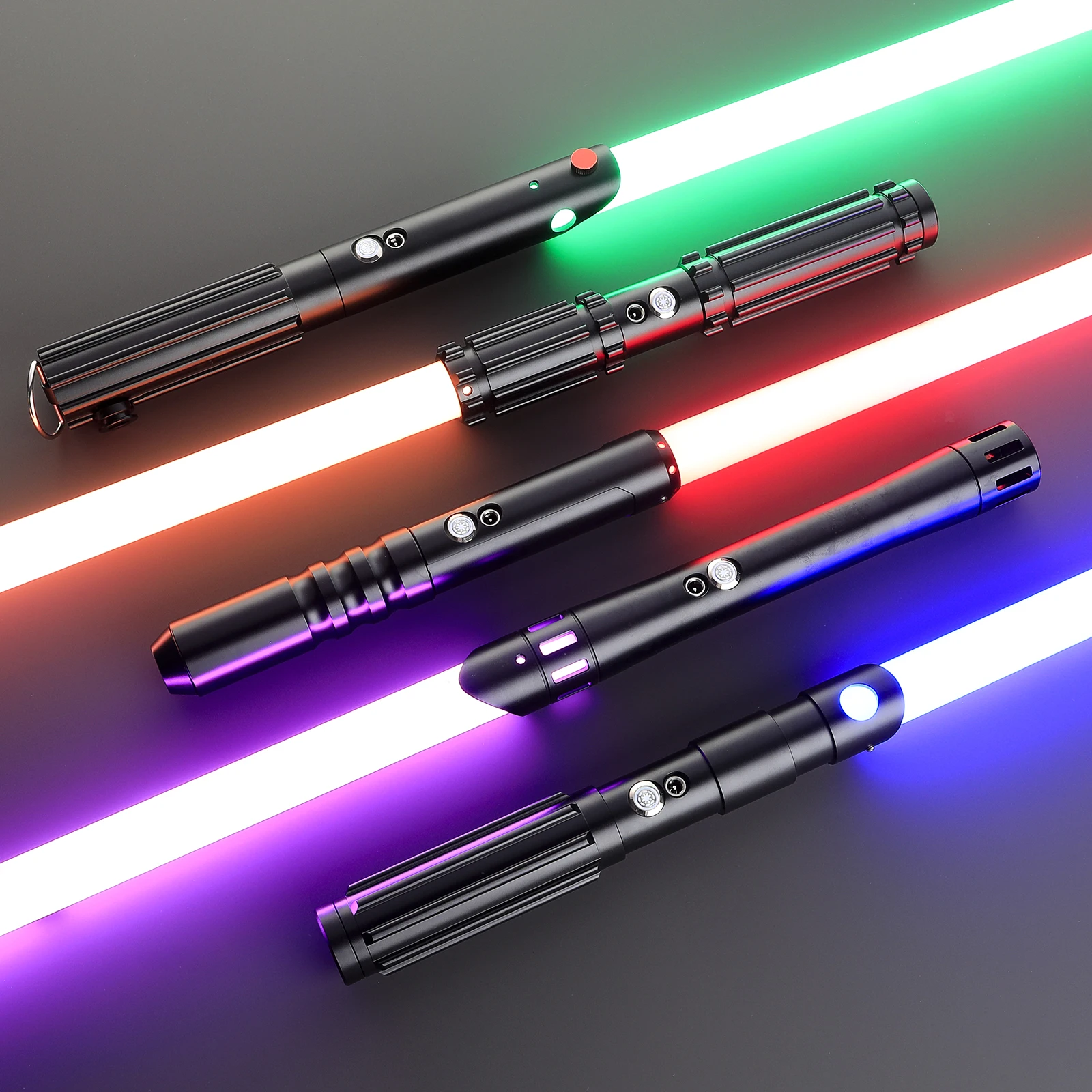 LGT Saberstudio Force Heavy Dueling Light Saber Metal Hilt Infinite Color Changing with 34 Sound Fonts Sensitive Smooth Swing