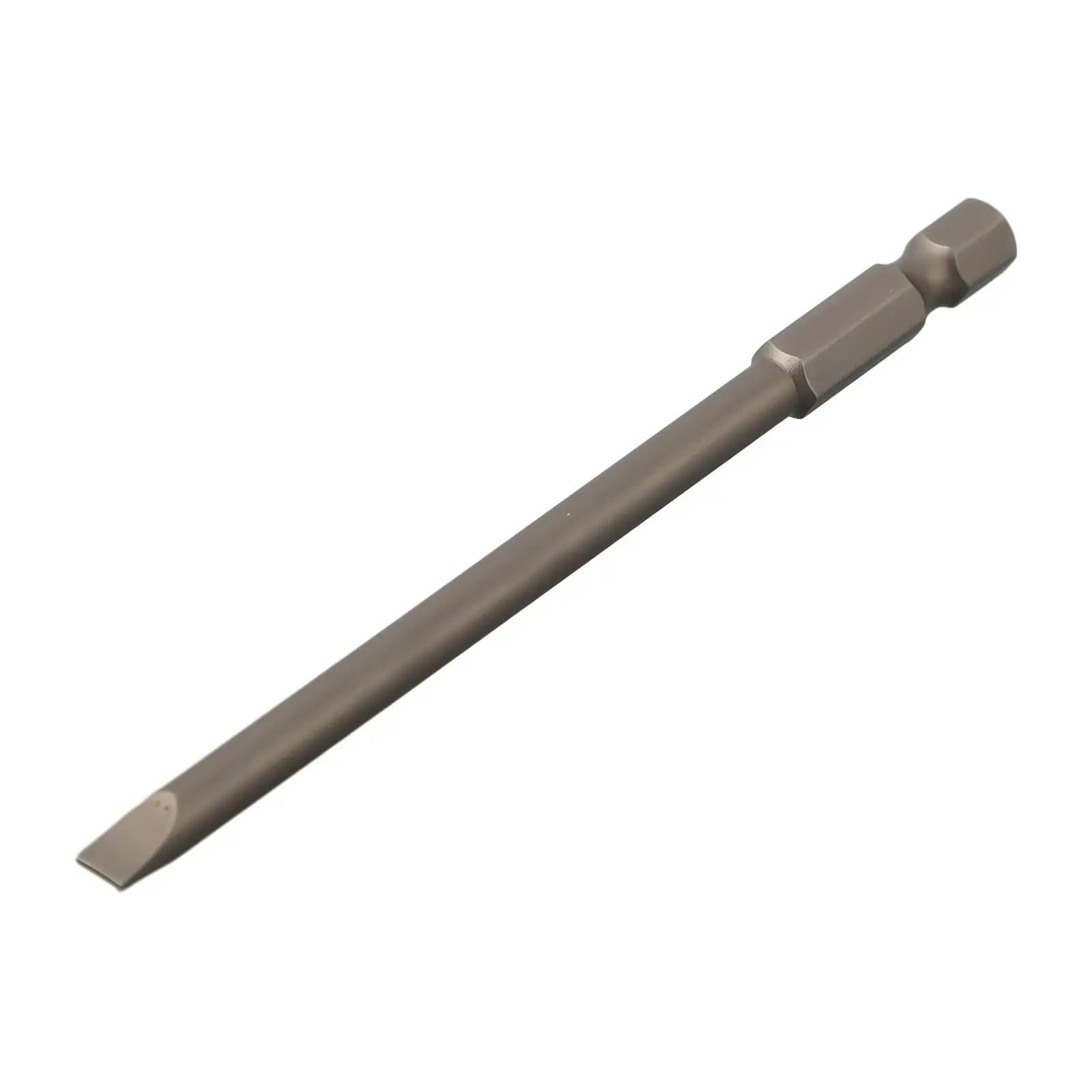 

6pcs SL2-SL6 Slotted Screwdriver Bits Set Alloy Steel Bits For Hand Drill 100mm Slotted Screwdriver Bits Set Alloy Steel Bits
