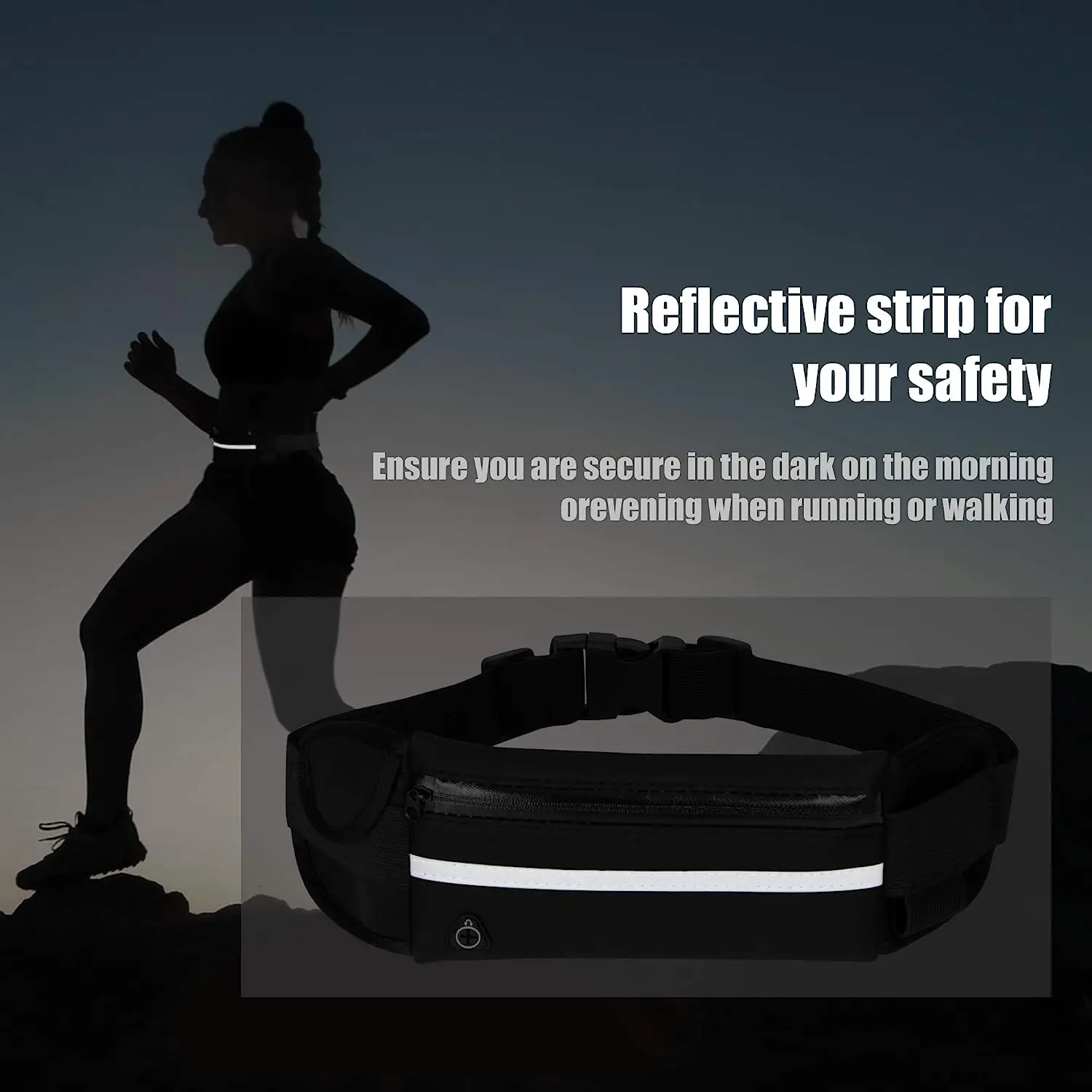 New Running Bag Cycling Bag Waist Bag Belt Bag Waterproof Sports Fanny Pack  Mobile Phone Case Gym Running Jogging Run Pouch - AliExpress