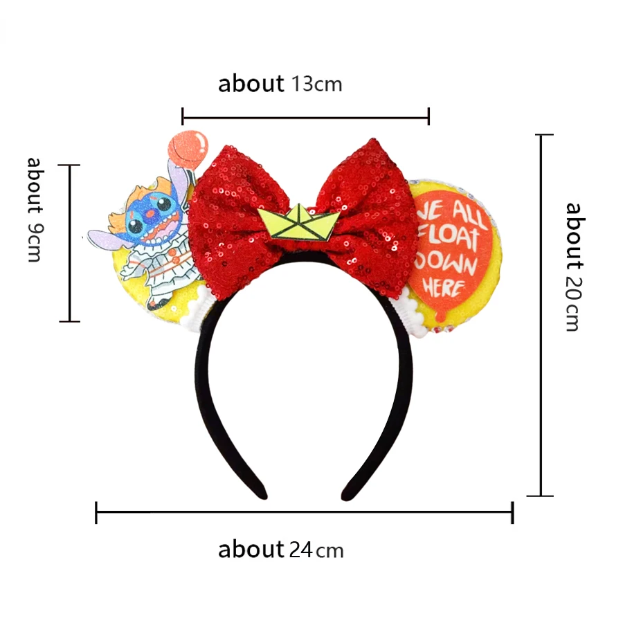 Mickey Mouse Headband Anime Hair Band Kid Woody Hair Accessories