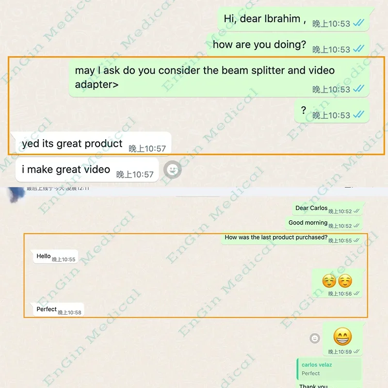 4K 고화질 비디오 카메라 어댑터 슬릿 램프 카메라 빔 스플리터