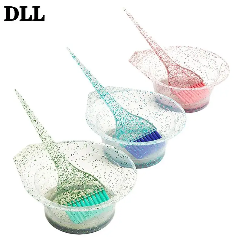 

Pro Hair Dye Tool Kit Reusable Applicator Coloring Brush Pigment Mixing Bowl