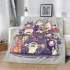 Chinchilla Luxury Throw Blanket Sofa Winter Knitted Plaid Warm Blankets for Cold Beach Towel Home Interior Microfiber Bedding 3