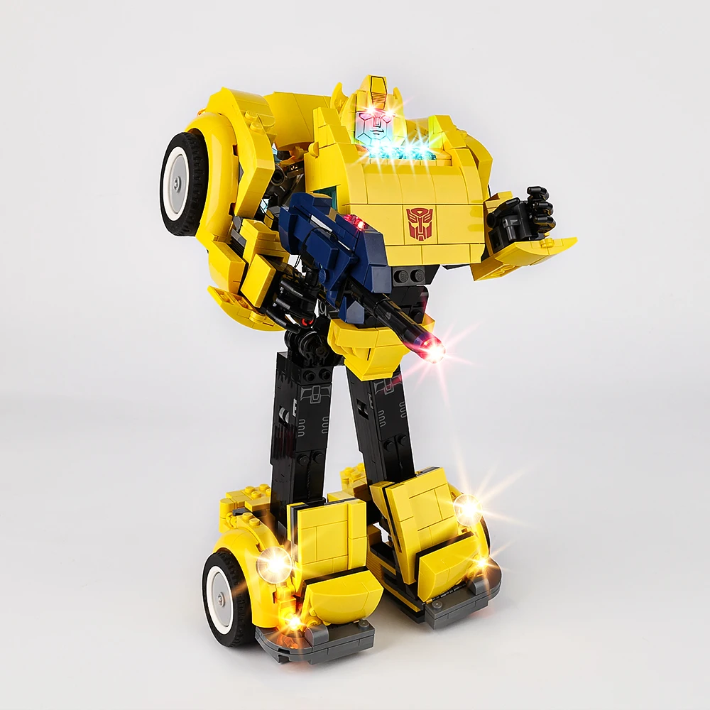 EASYLITE LED Lighting Kit for Bumblebee 10338 Building Blocks Not Include The Model 3