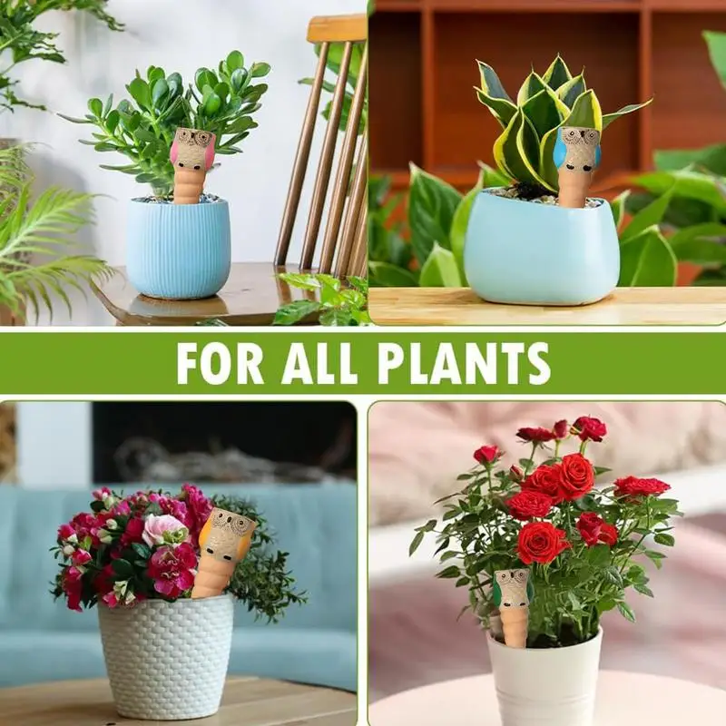 Self-Plant Watering Spikes 4PCS Spikes Planter Insert Garden Waterer Plant Watering Devices Automatic S
