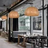 Hot Sale Decor Wooden Lamp Bar Cafe Festival Hotel Lantern Decoration Rattan Bamboo Woven Camping Craft Table Decor Lamp 4