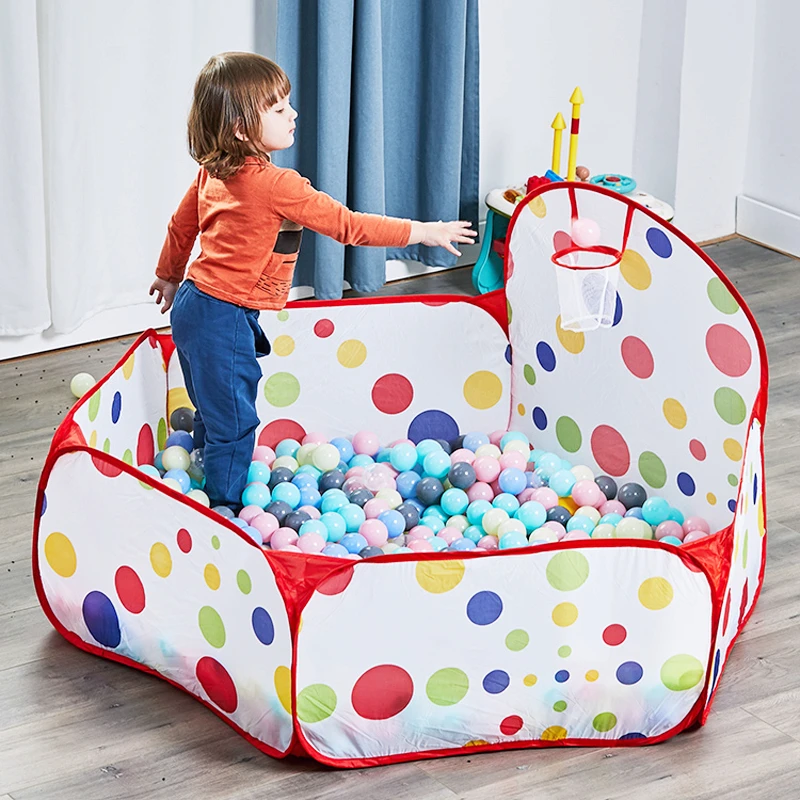 GOPLUS Piscine à Balles pour Bébé, Piscine à Balles Ronde en Mousse avec 50  Balles Colorées, Cadeau Créatif pour Enfants de 3 Ans + - Cdiscount Jeux -  Jouets