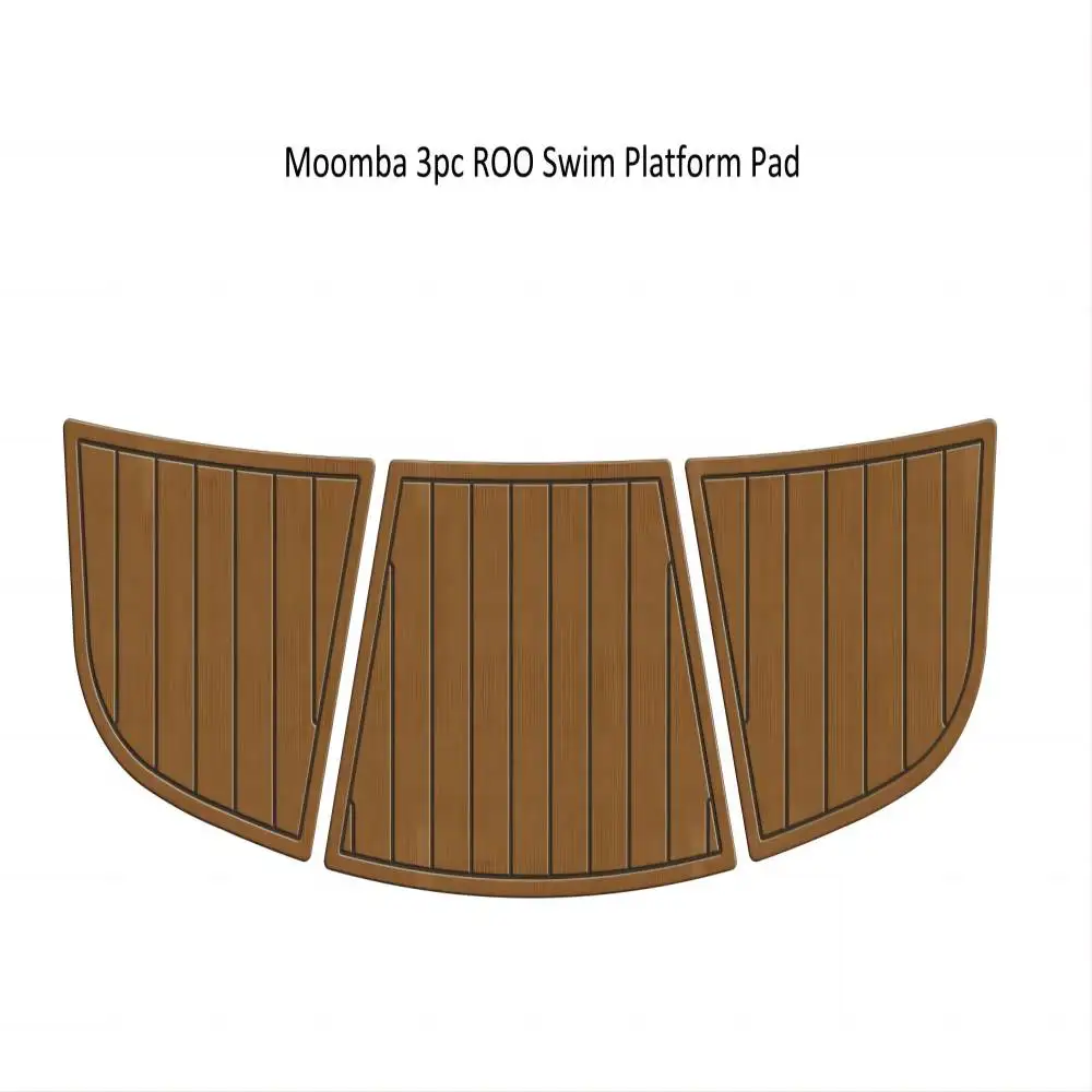 

Moomba 3pc ROO Swim Platform Pad Boat EVA Faux Foam Teak Deck Floor
