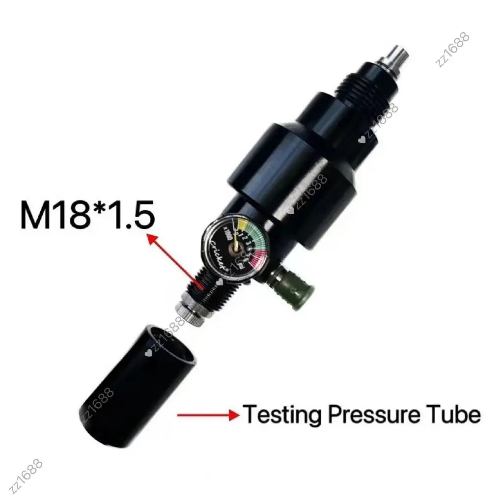 Foreign trade version for valve PCP cricket constant pressure valve black explosion-proof valve pressure output 30mpa