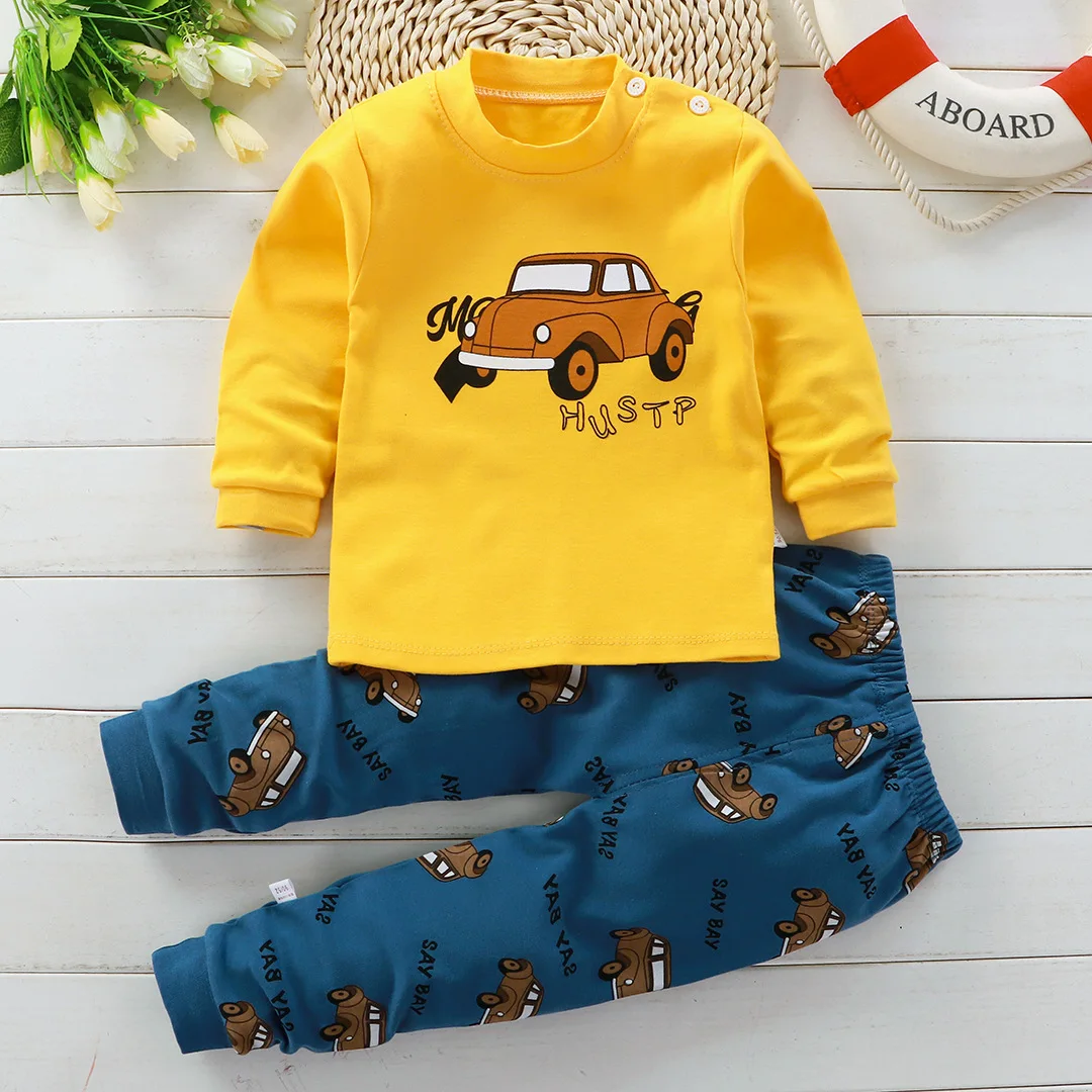 Kids Long Sleeve Pajama Set 1