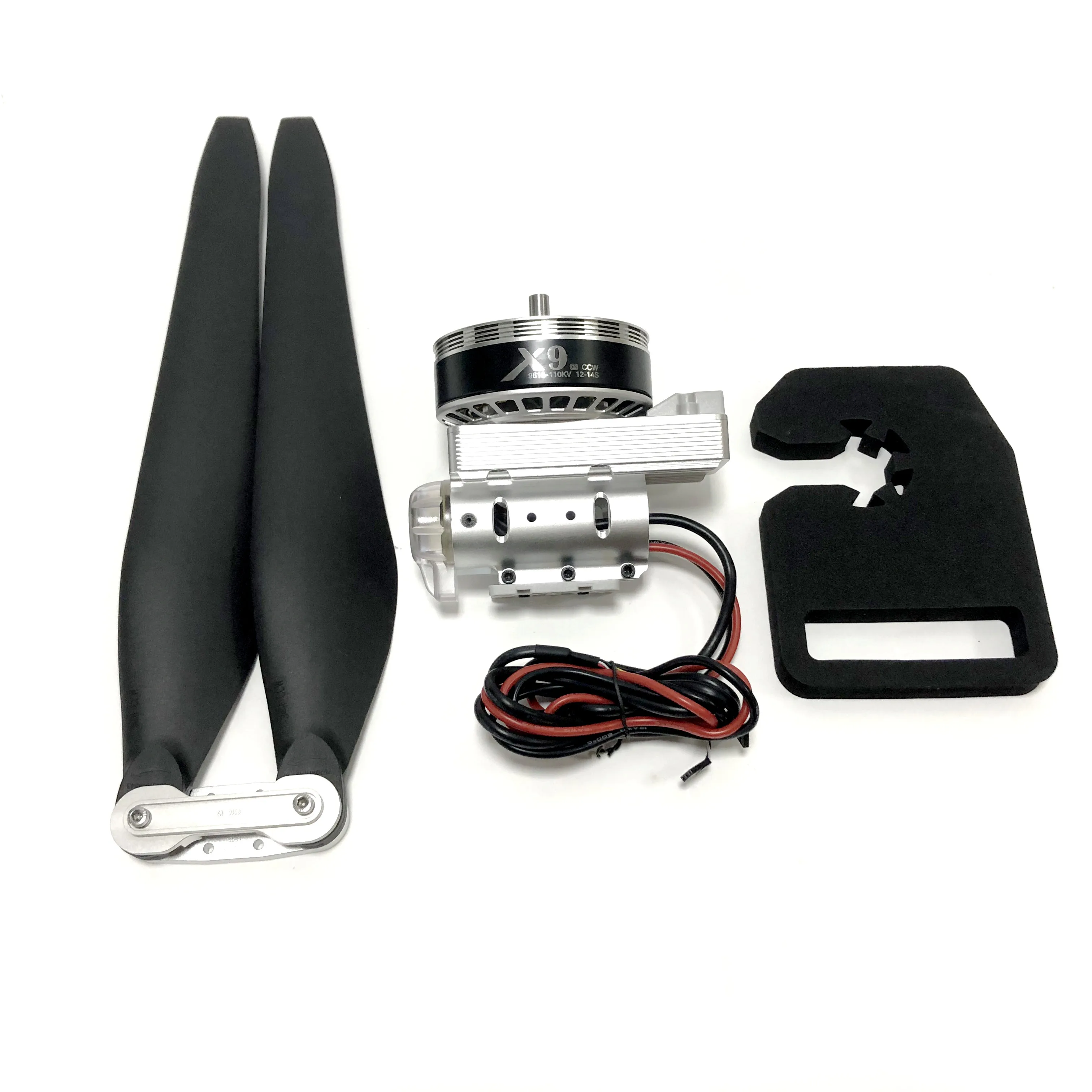 Hobbywing X9 전원 시스템 전원 Xrotor 110KV 120A 모터, CW/CCW 34인치 3411 16Lmultirotor 농업용 드론용 프로펠러