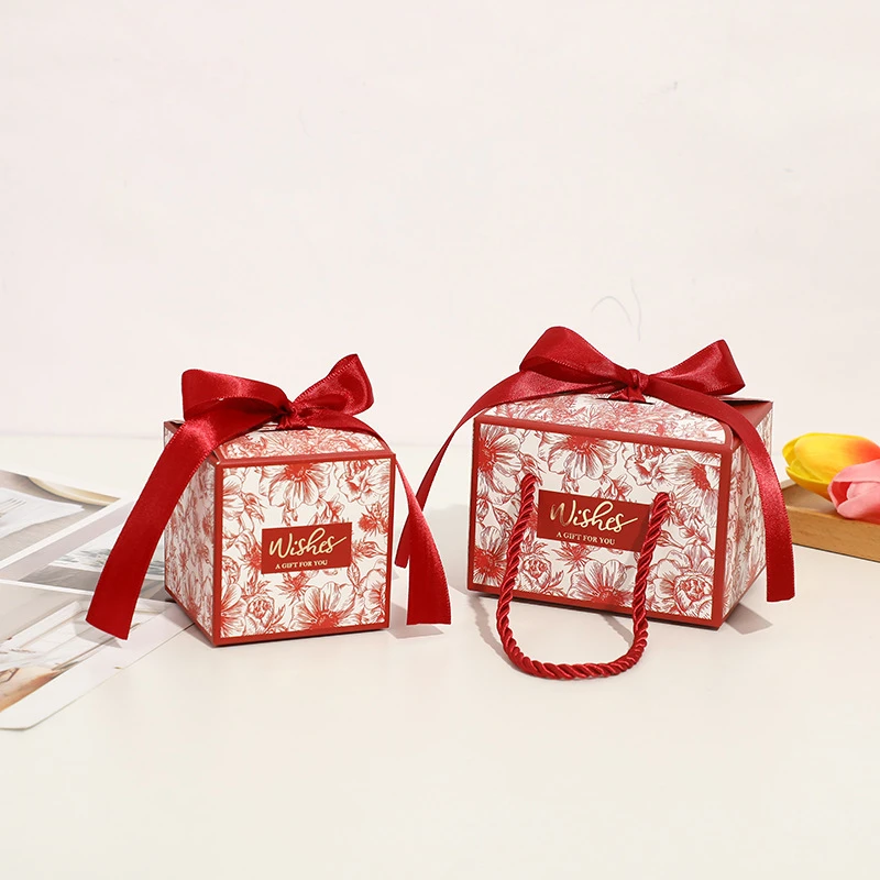 Sparkling Gold and Silver Mini Gift Box Bags – Creative Paper Packaging for Wedding Fav... - SKU MFB01448 - UGI Packaging