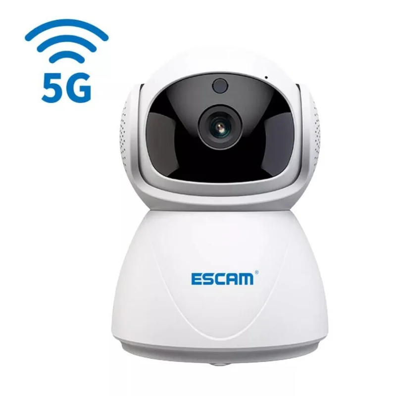 ESCAM PT201 2MP 1080P 2.4G&5G Dual Network Wireless WIFI IP Camera Home Security PTZ Dome Baby Monitor images - 6