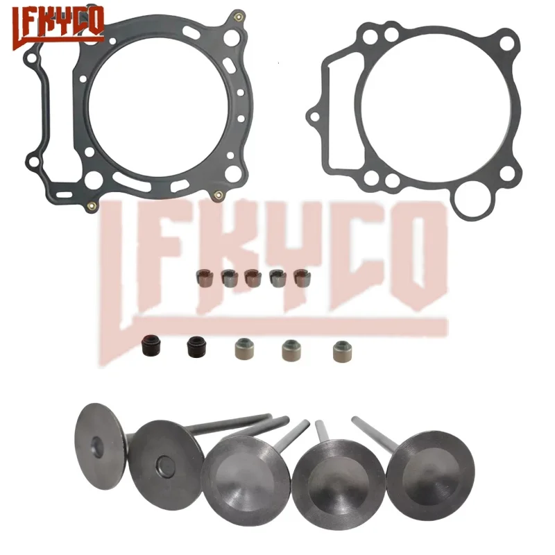TWOM Cylinder Head Valve Gasket Kit For Yamaha YFZ450 (2004-2009), WR450F (2003-2006), YZ450F (2003-2005) – 33 Pieces