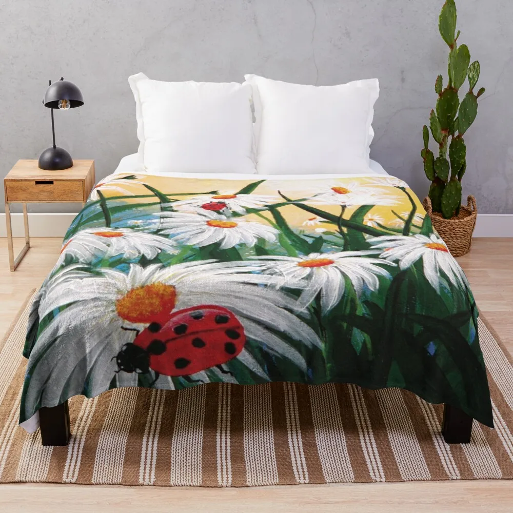 

Ladybird Throw Blanket Decorative Blanket