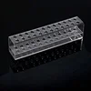 Clear 24 Slots Acrylic Eyeliner Lip Liner Pencil Holder Makeup Display Stand Organizer Makeup Brushes Shelf Cosmetic Storage Box 4