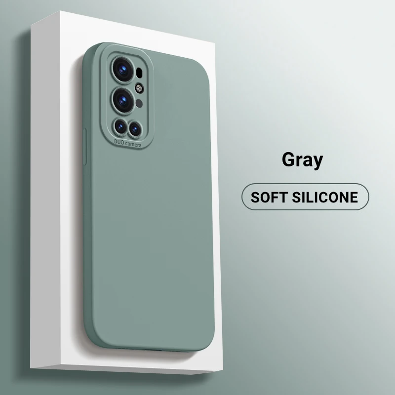 Fashion-Forward Liquid Silicone Shockproof Phone Case with Lens Protection & Built-in Fluff Interior