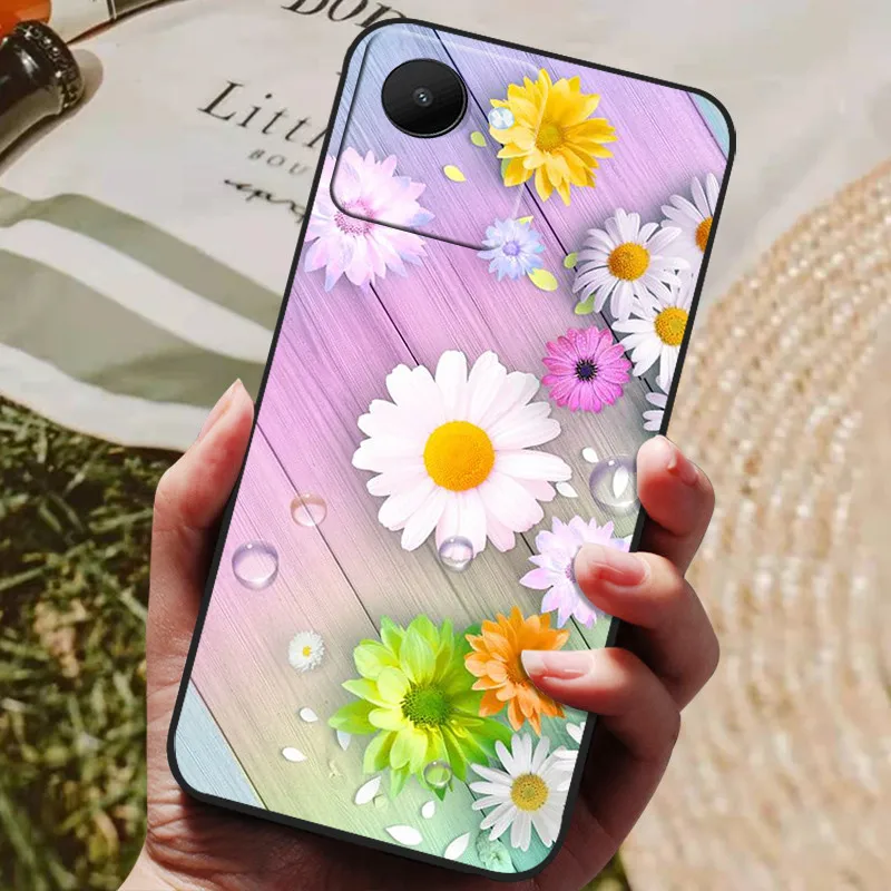Black Soft Silicone Cat Design Phone Case