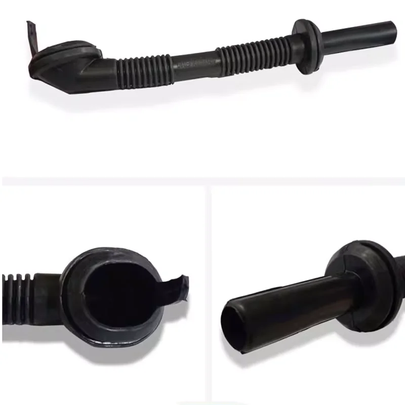 5Pcs HQ-1053 Dust Proof Rubber Black Threading Protective Tube Telescopic Rubber Tube Of The Door