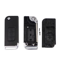 เคสกุญแจรีโมทรถยนต์ YIQIXIN แบบ 3 ปุ่ม สำหรับรถยนต์ Mahindra Roger XUV 500 ของอินเดีย แบบพับได้  ไม่มีโลโก้ 6