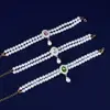 Pet Accessories Double Layer Pearl Pet Necklace Sweet Flower Pendant Cat Neck Chain Adjustable Pet Pearl Collar For Cats Puppy 4