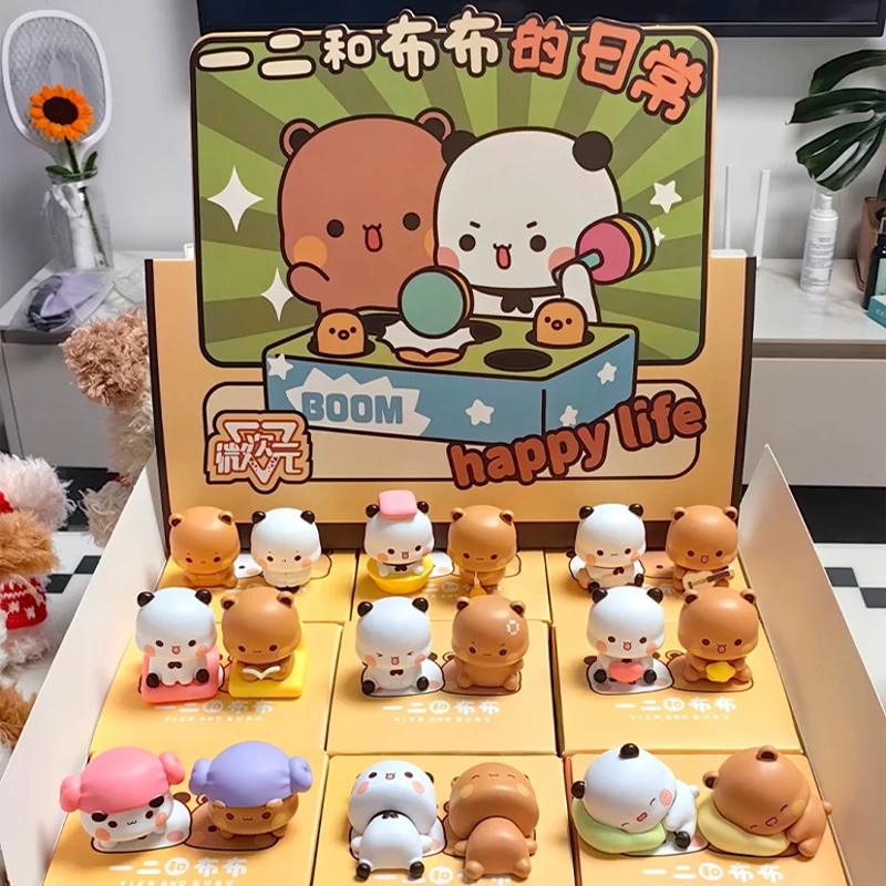 In Stock Original Panda Bubu And Yier Daily Life Series Blind Box
