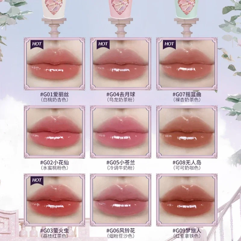 Lip Gloss Lip Balm Lip Makeup Lip Glaze Lip Lacquer Lip Tint Lip Stain Film-forming Long Lasting Non-sticky ALL Lips Makeup