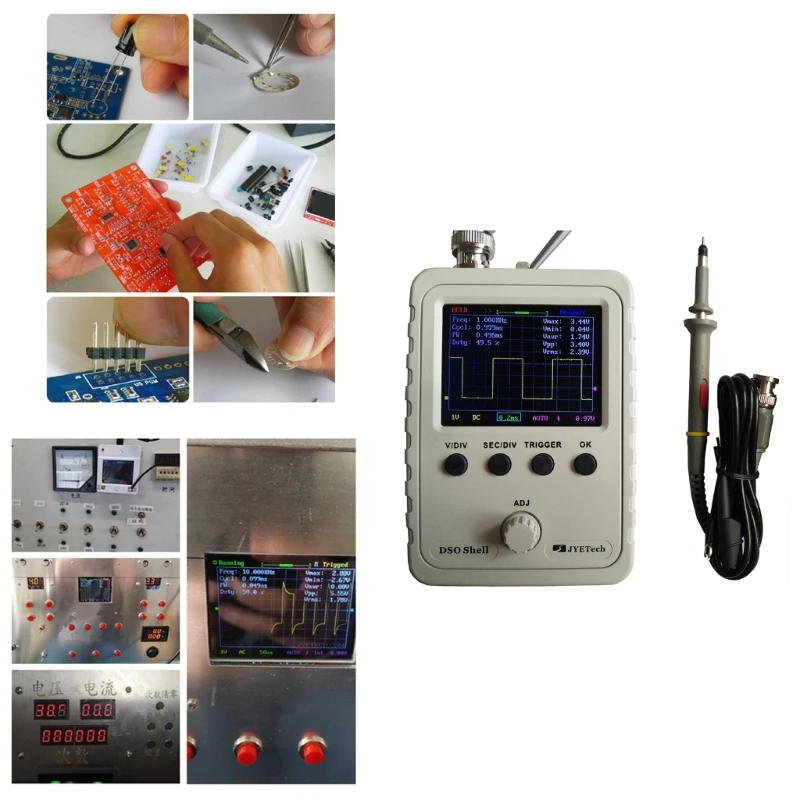 

DSO150 Pocket-size Digital Oscilloscope Kits DIY Part Hand-held TOP ones