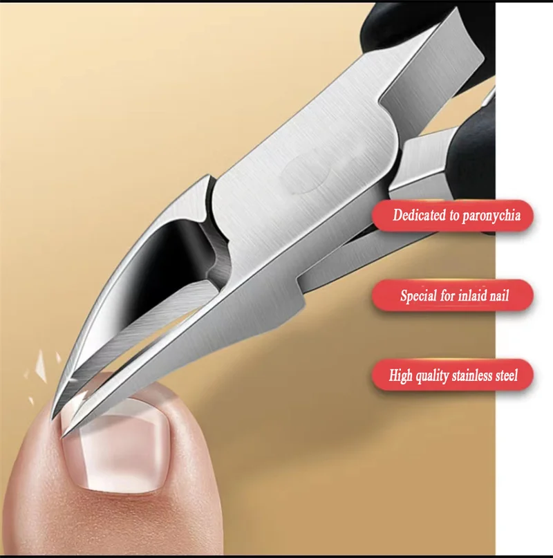 Feet Toenail Clippers Professional Thick Ingrown Toe Nail Clippers For Men Seniors Pedicure Toenail Cutters Nail Tools