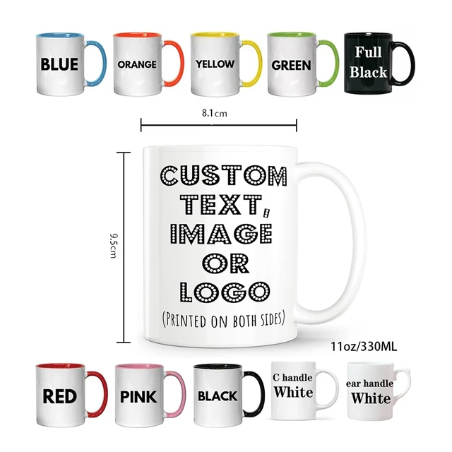Tasse personnalisée avec votre photo, tasse d'image de nom personnalisé, tasses à café personnalisées, tasses à thé, fête des mères, cadeau de mariage pour la fête des pères 1