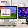 USB C Hub with Hard Drive Enclosure Type C Docking Station Supports NVME/SATA M.2 SSD Case 4K  10Gbps Data  M1 M2 for Mac Mini 3