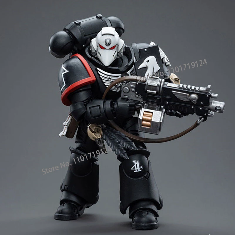 Joytoy 1/18 Raven Guard Intercessors Marker Rychas Action Figure Warhammer 40K Anime Game Soldier Figurine Model Toy