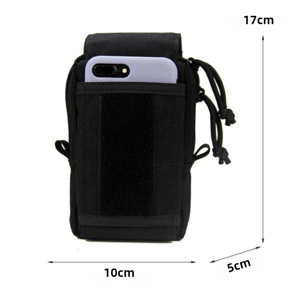 1000D Molle Pouch Waist Bag Outdoor Men EDC Tool Bag Organizer Vest Pack Purse Mobile Phone Case Hunting Compact molle pouch
