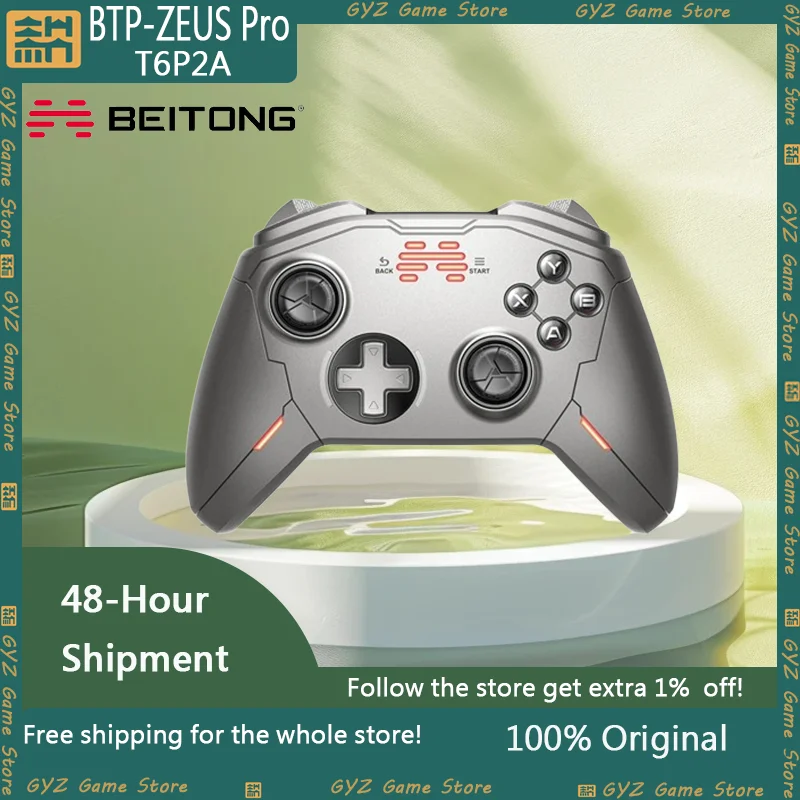 

Original Betop Beitong Zeus Pro Gamepad Wireless Bluetooth Game Controller For Nintendo Switch/Steam/Pc/Tv/Car Gaming Handle