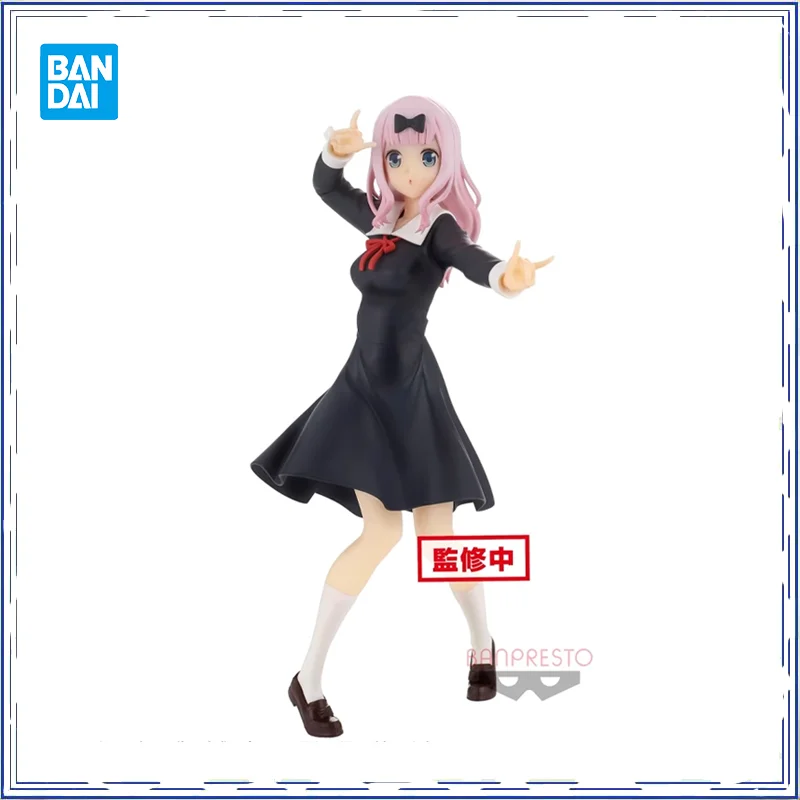 

Фигурка BANDAI Kaguya sama Love Is War, фигурка Fujiwara Chika, фигурка нового оригинального развлечения на полке