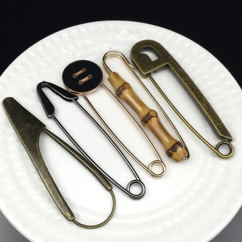 빈티지 브론즈 브로치, 여성 스웨터, 스카프, 버클, 가디건, 남성용 수트, 큰 핀, 뉴 패션, 대형 브로치, 나뭇 가지, 깃털 장식