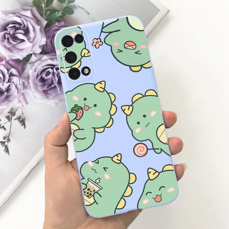 Cute Cartoon Painted Soft Silicone Phone Case - Durable Protective Cover
