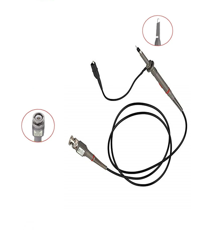 1pc P6100 Digital Oscilloscope Probe Dc100mhz For Oscilloscope Fnirsi