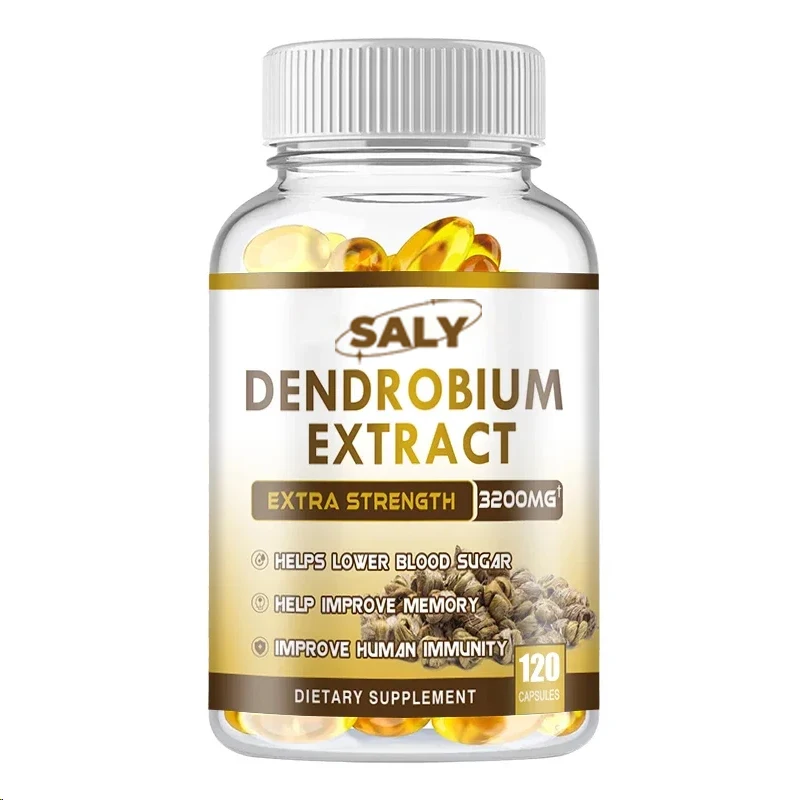デンドロビウム 3200mg - 脳をサポートし、免疫力、認知機能を改善し、記憶力と集中力を高めます