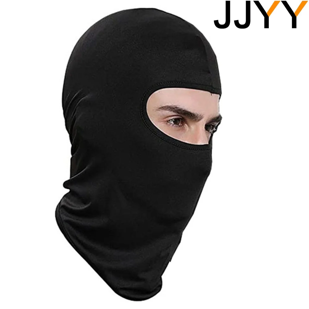 Outdoor Sports Windproof Full Face Mask - Milk Silk Cotton Balaclava for Riding, Hiking, and Cycling