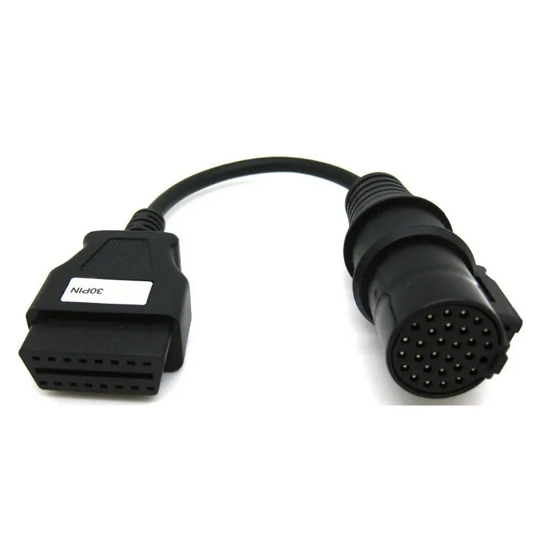 

5pieces OBD2 30Pin Truck Cable OBD II extension Cable 30 Pin to 16pin Female Connectort truck Connect cable For IVECO