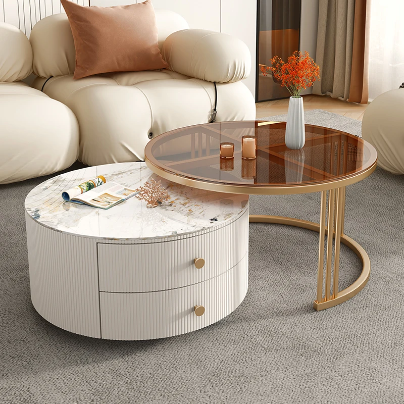 

Round Modern Table Design Living Room Simplicity Hallway Cute Table Side Corner Balcony Bedroom Mesas Auxiliares Furniture DWH