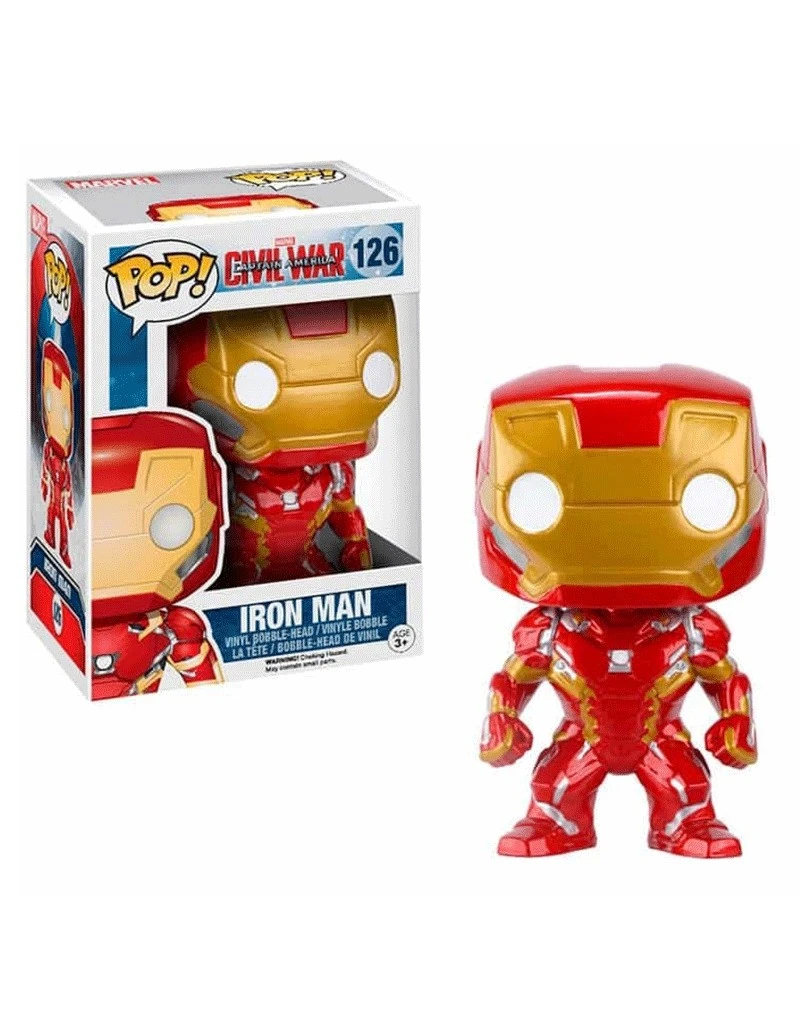 Funko Pop Iron Man Civil War Captain 