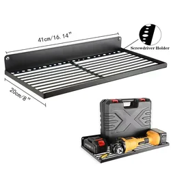 Heavy Duty Power Tool Wall Mount Holder and Storage Rack (Type B)
